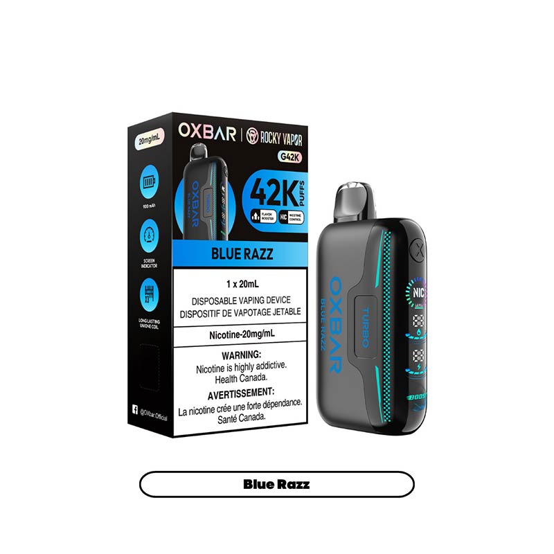 OXBAR G42K Disposable - Blue Razz (ON)