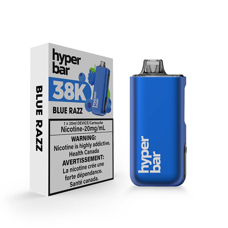 Hyperbar BE38000 by Oxbar - Blue Razz (ON)