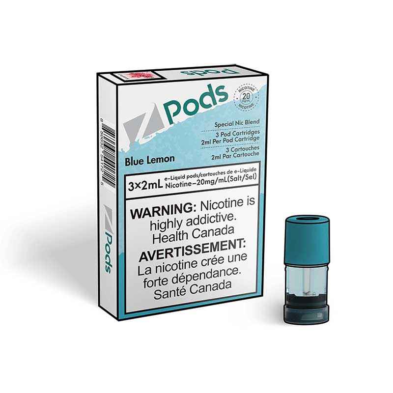 Z Pods - S Compatible - Blue Lemon - Bay Vape Canada