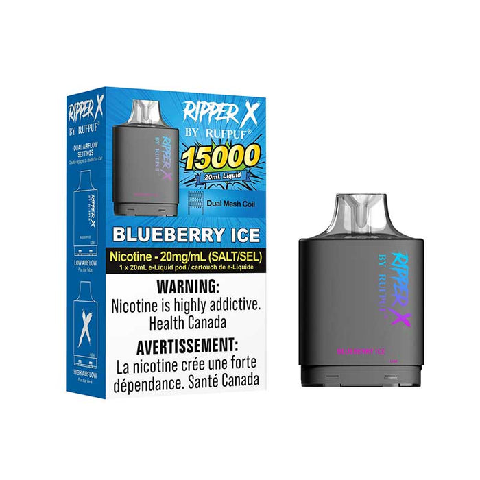 Ripper X Pod by Rufpuf 15K - Blueberry Ice