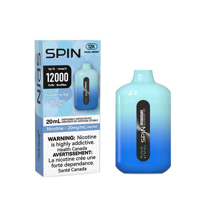 Spin 12K Disposable - Blueberry Ice