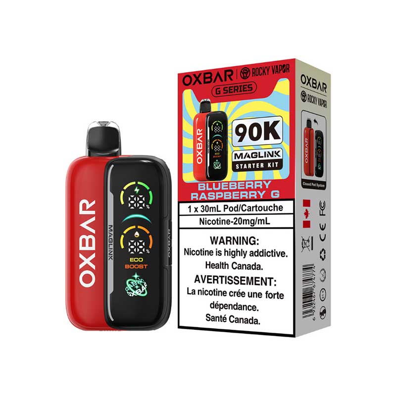 Oxbar Maglink Starter Kit - G Series - Blueberry Raspberry G (ON) - Bay Vape