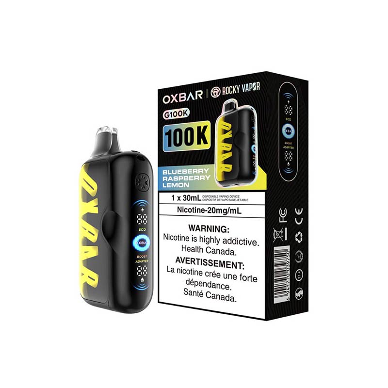 OXBAR G100K Disposable - Blueberry Raspberry Lemon - Bay Vape