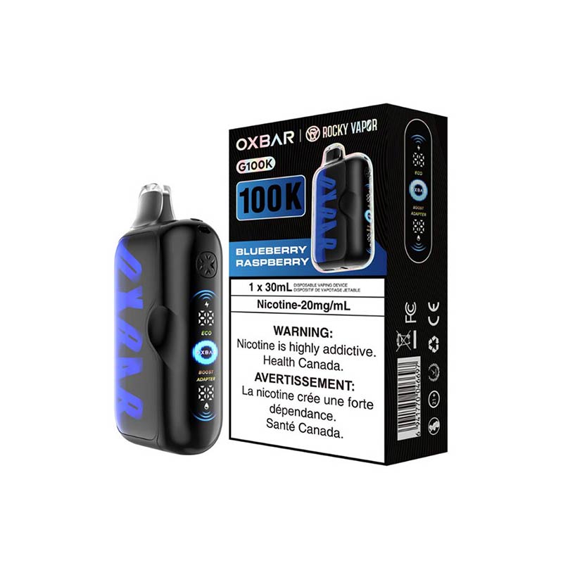 OXBAR G100K Disposable - Blue Raspberry - Bay Vape