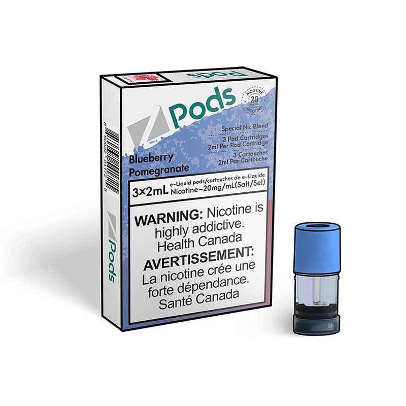 Z Pods - S Compatible - Blueberry Pomegranate - Bay Vape Canada