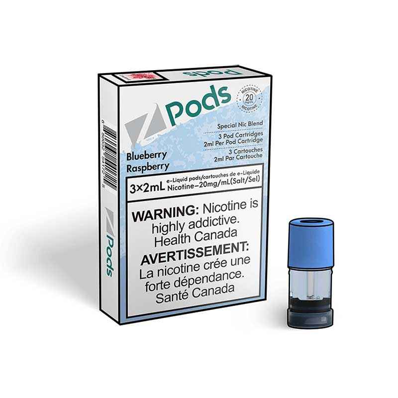 Z Pods - S Compatible - Blue Raspberry - Bay Vape Canada