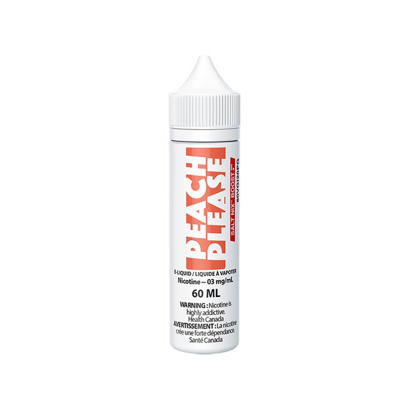 Peach Please by Salt NIX BOOST Juice - Bay Vape Canada