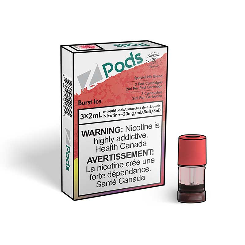 Z Pods - S Compatible - Burst Ice - Bay Vape Canada