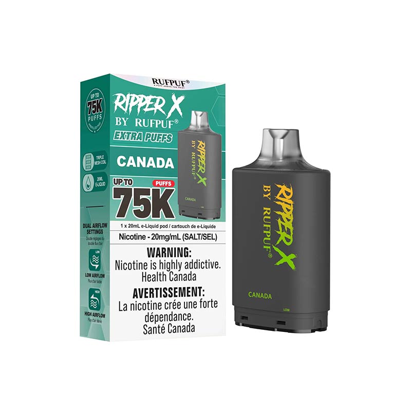 Ripper X Pod by Rufpuf 75K - Canada (ON) - Bay Vape