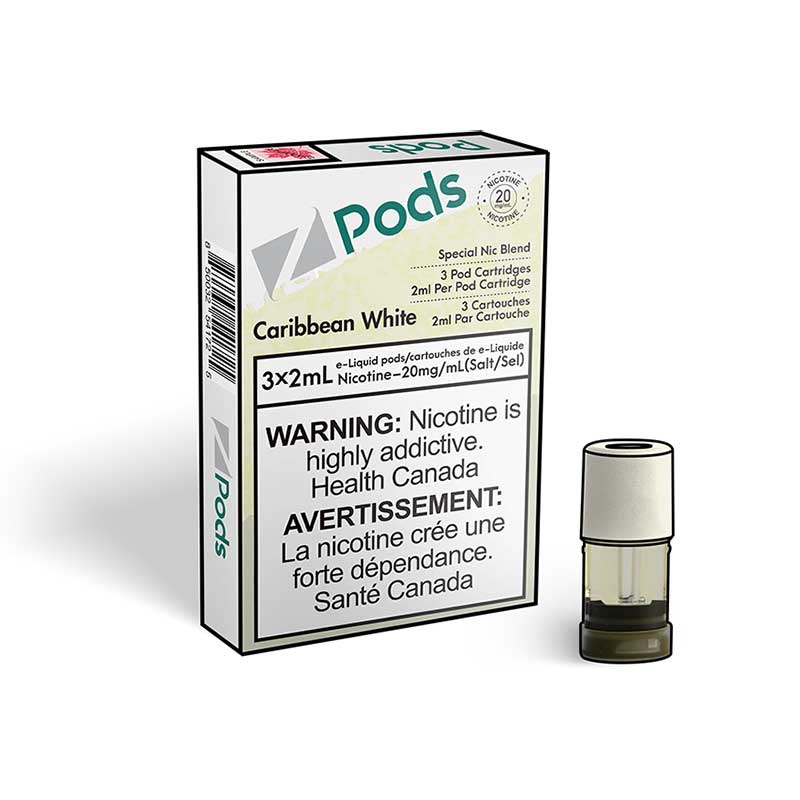 Z Pods - S Compatible - Caribbean White