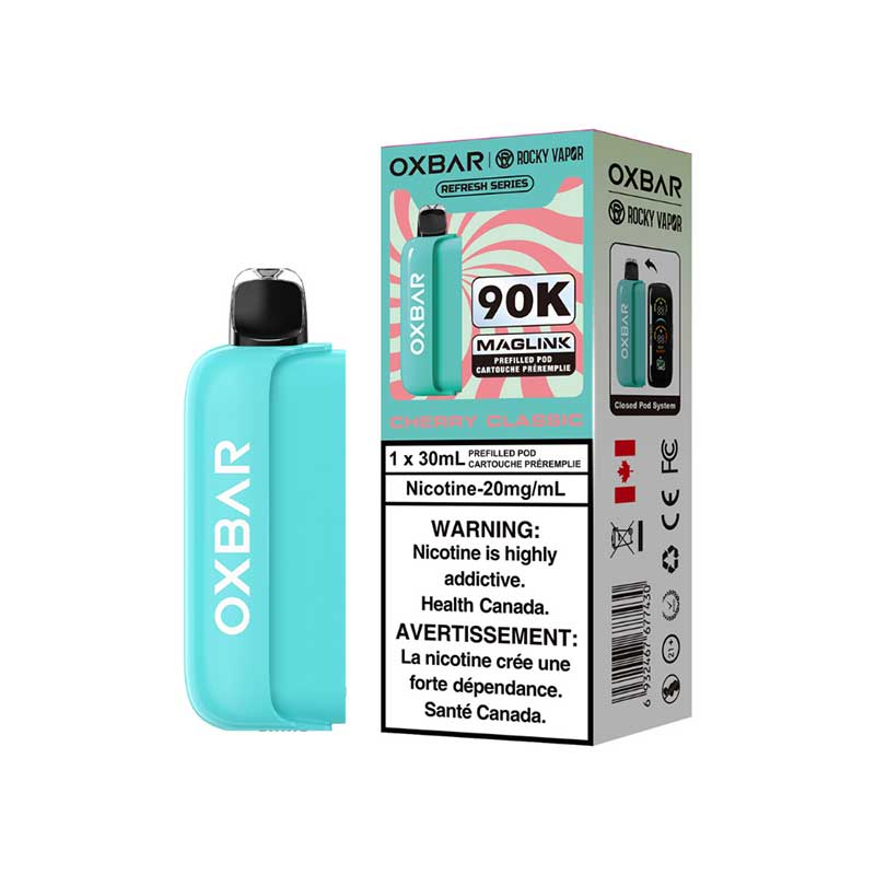 Oxbar Maglink Pre-Filled Pod - Refresh Series - Cherry Classic (ON) - Bay Vape