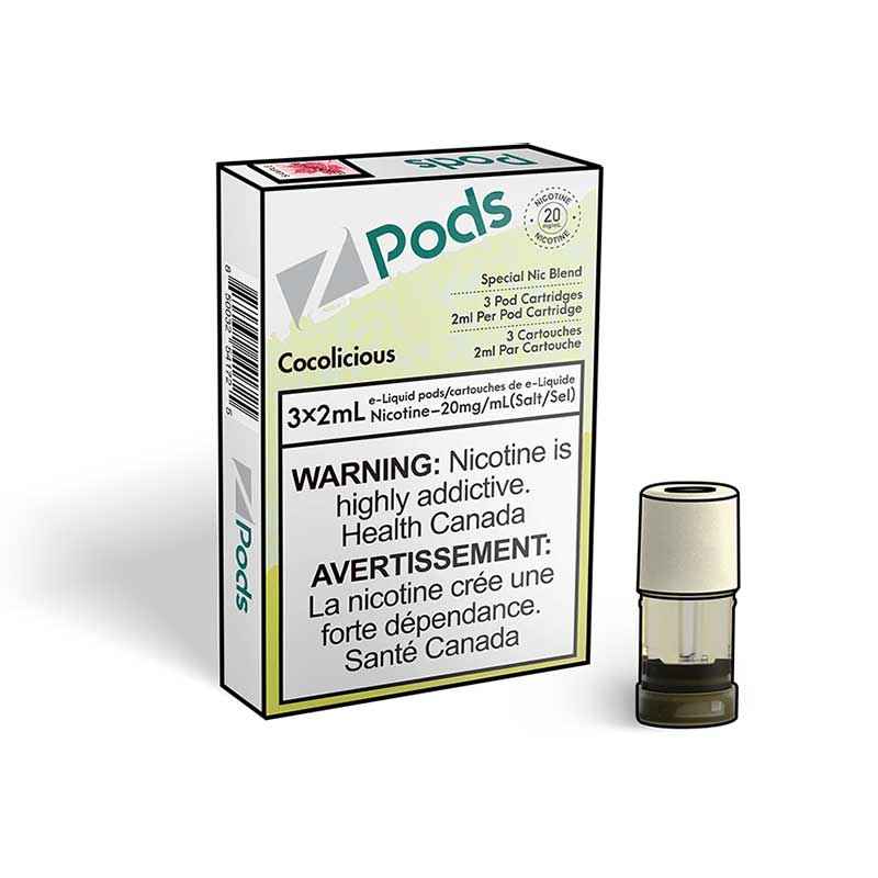 Z Pods - S Compatible - Cocolicious - Bay Vape Canada