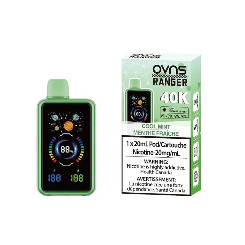 OVNS Ranger 40K Disposable - Cool Mint (ON) - Bay Vape