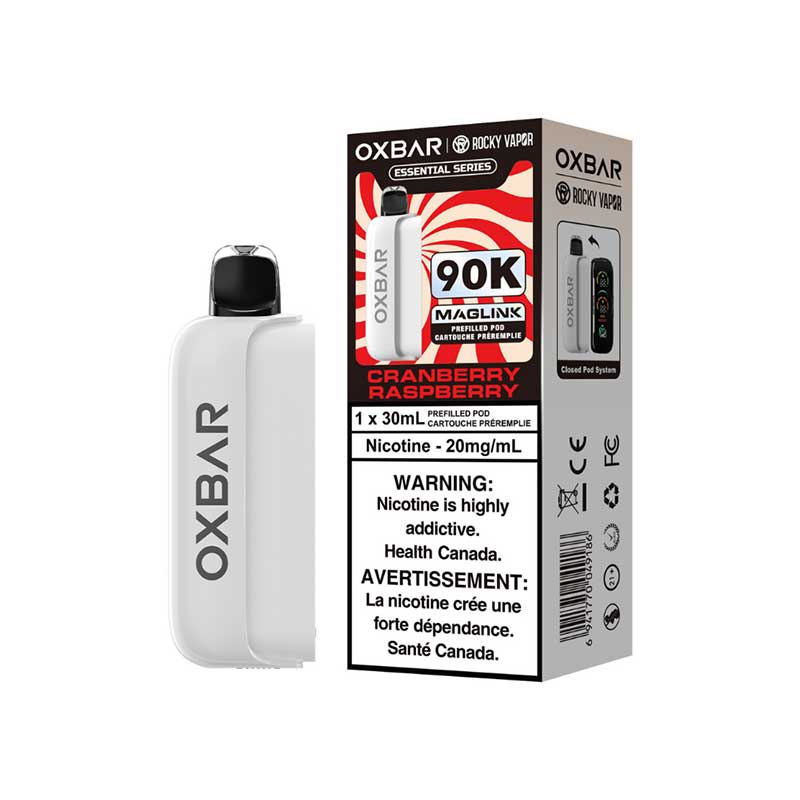 Oxbar Maglink Pre-Filled Pod - Essential Series - Cranberry Raspberry - Bay Vape