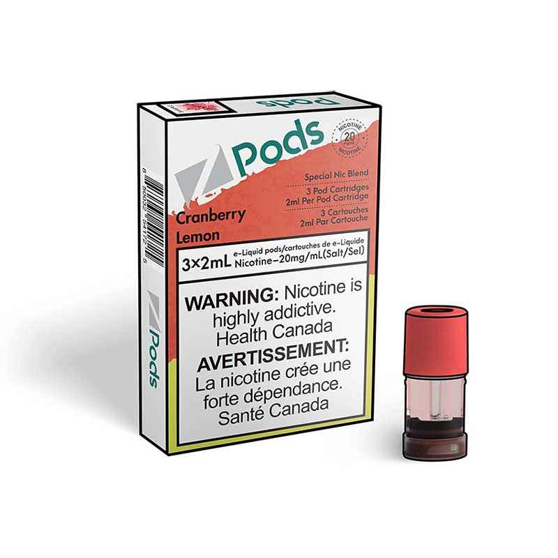 Z Pods - S Compatible - Cranberry Lemon - Bay Vape Canada