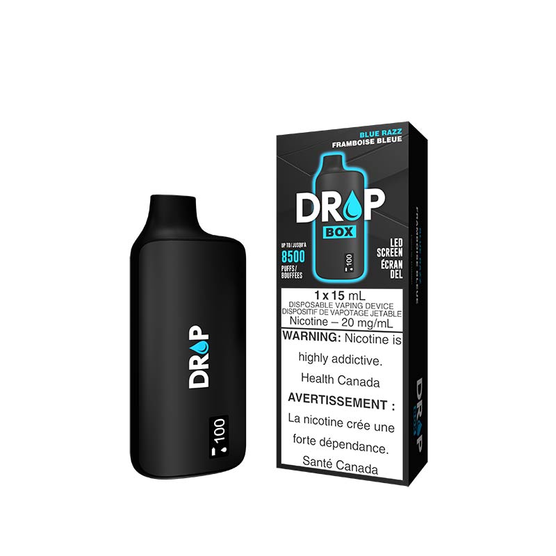 DROP BOX Disposable - Blue Razz - Bay Vape Canada