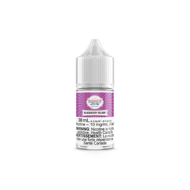 Blackberry Delight by Dinner Lady Salt Nic Juice - Bay Vape Canada