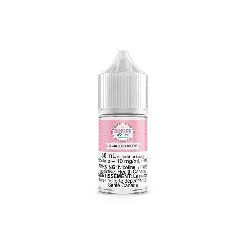 Strawberry Delight by Dinner Lady Salt Nic Juice - Bay Vape Canada