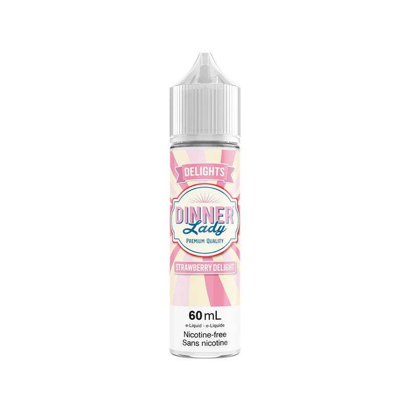Strawberry Delight by Dinner Lady E-Liquid - Bay Vape Canada