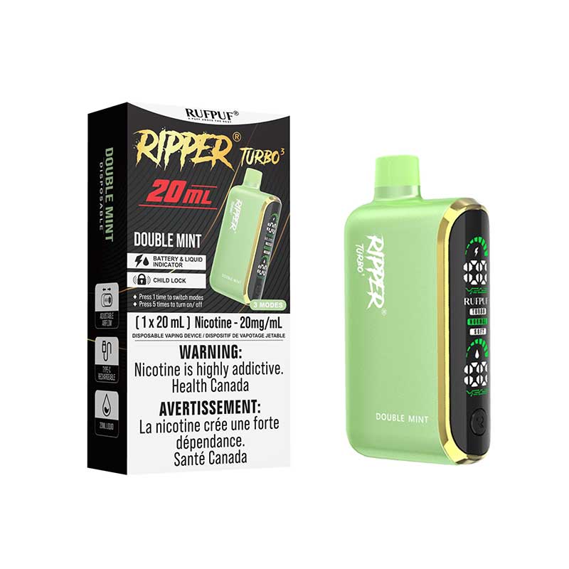 Ripper Turbo 3 30K Disposable - Double Mint