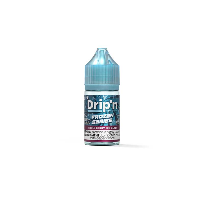 Drip'n by Envi Frozen Salt Juice - Triple Berry Ice Blast (ON)