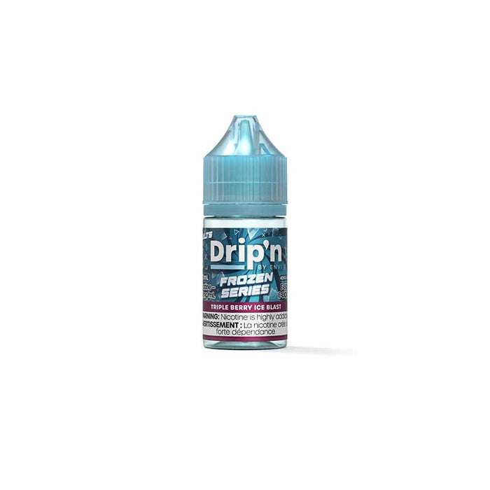 Drip'n by Envi Frozen Salt Juice - Triple Berry Ice Blast