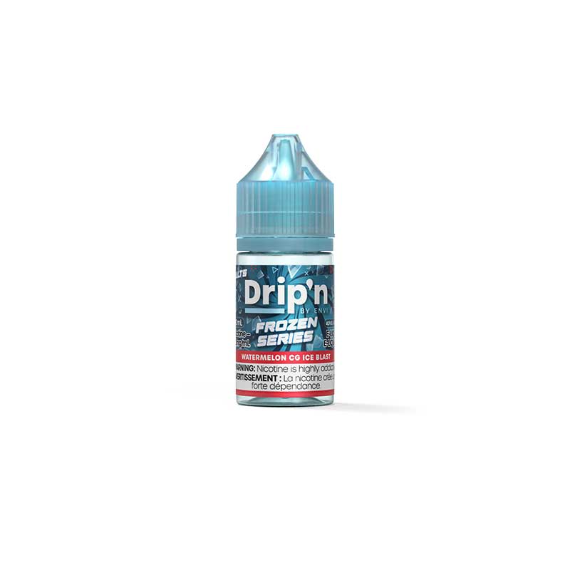 Drip'n by Envi Frozen Salt Juice - Watermelon CG Ice Blast (ON)