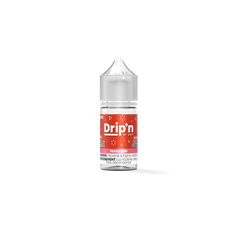 Drip'n by Envi Salt Juice - Peach Zing (MB) - Bay Vape