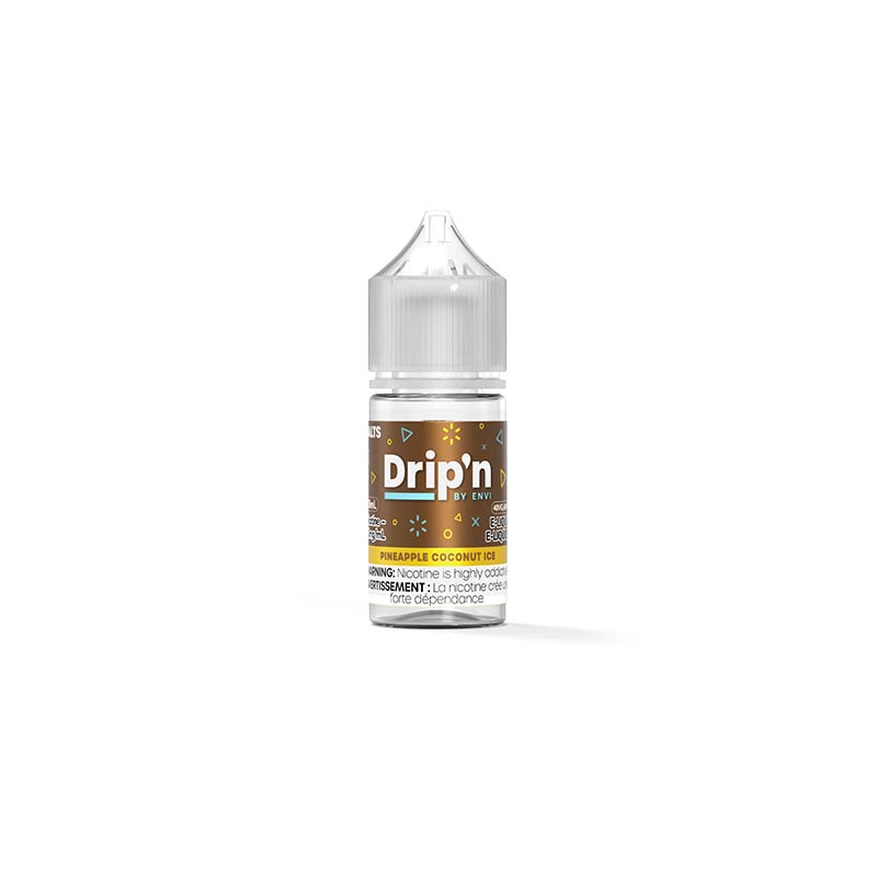 Drip'n by Envi Salt Juice - Pineapple Coconut Ice (MB) - Bay Vape