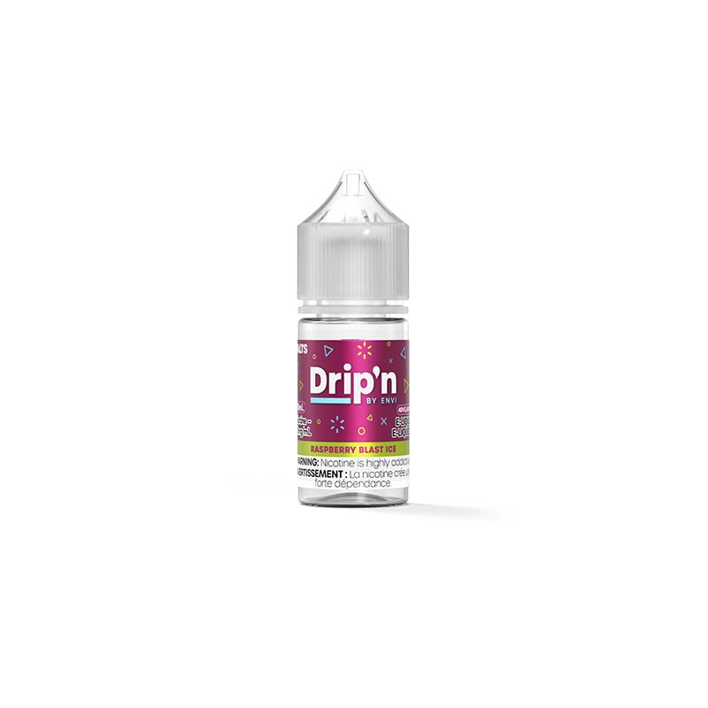 Drip'n by Envi Salt Juice - Raspberry Blast Ice (ON)