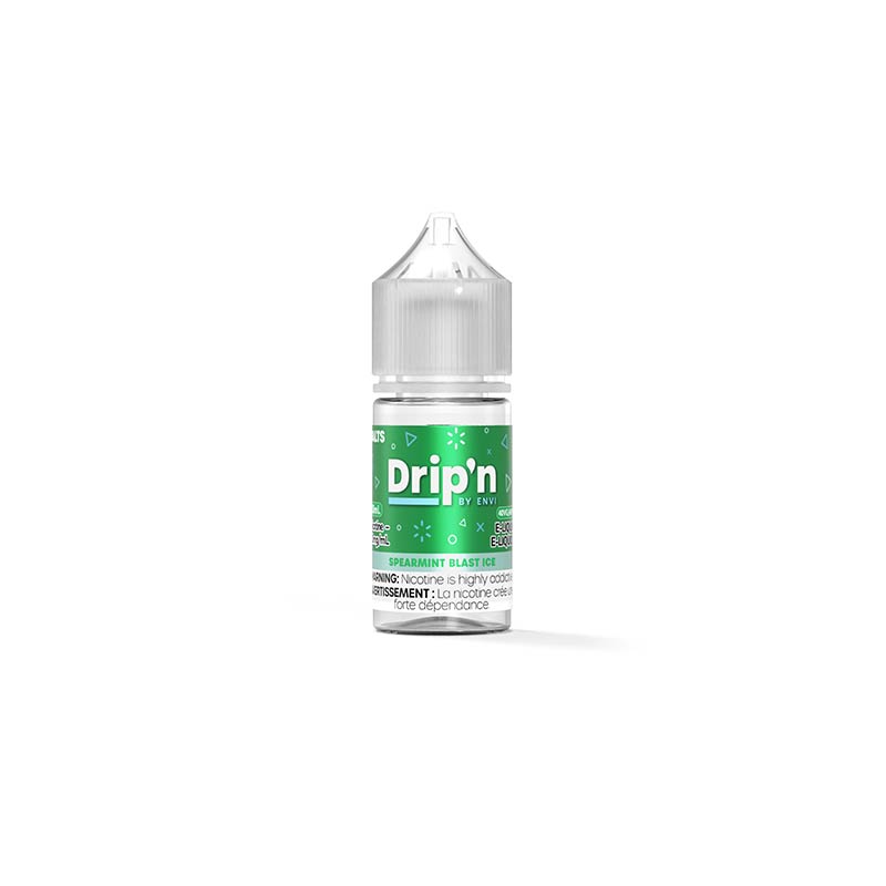 Drip'n by Envi Salt Juice - Spearmint Blast Ice (MB) - Bay Vape