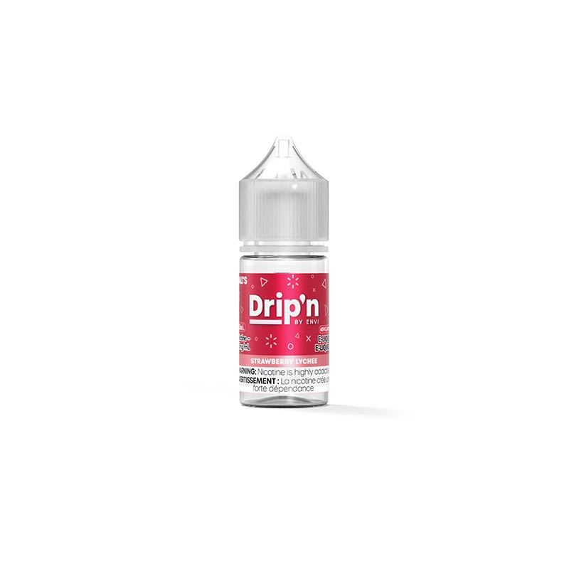 Drip'n by Envi Salt Juice - Strawberry Lychee (AB) - Bay Vape