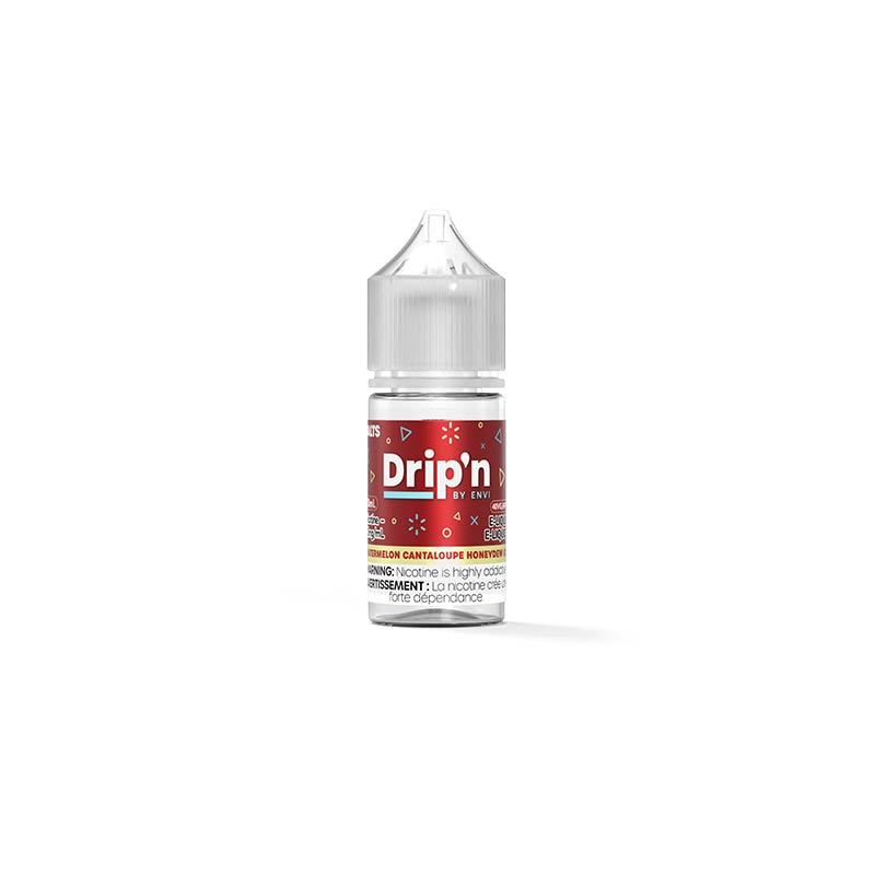 Drip'n by Envi Salt Juice - Watermelon Cantaloupe Honeydew Ice (AB) - Bay Vape