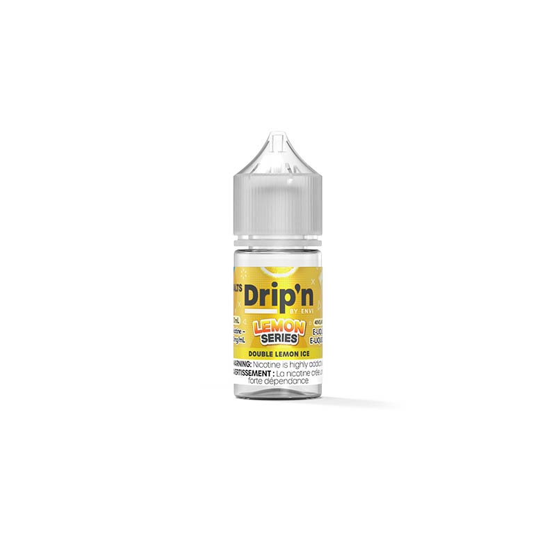 Drip'n by Envi Lemon Salt Juice - Double Lemon Ice (ON) - Bay Vape