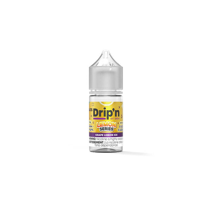 Drip'n by Envi Lemon Salt Juice - Grape Lemon Ice (ON)