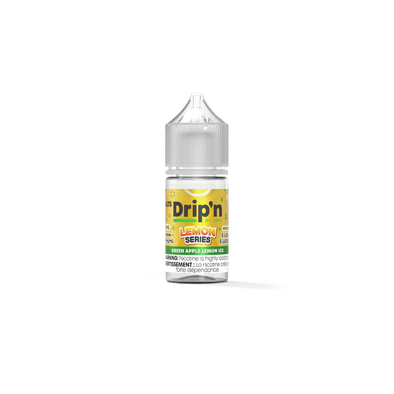 Drip'n by Envi Lemon Salt Juice - Green Apple Lemon Ice - Bay Vape