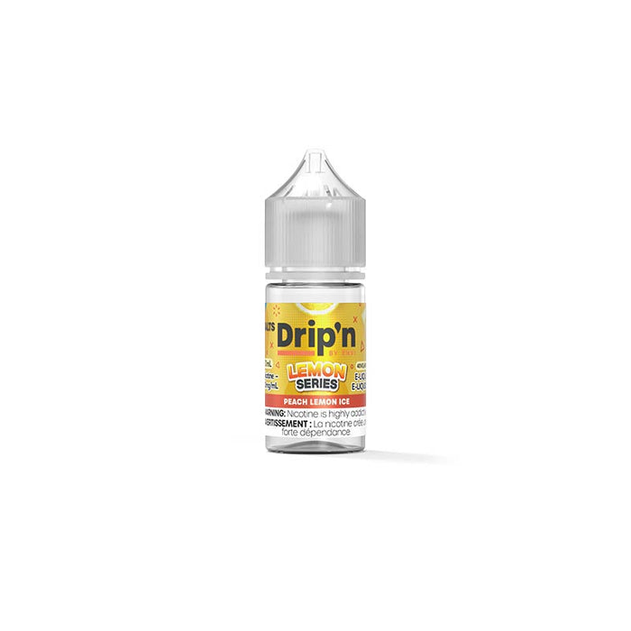 Drip'n by Envi Lemon Salt Juice - Peach Lemon Ice