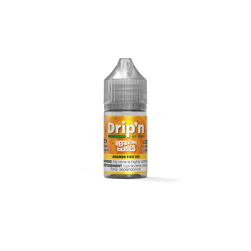 Drip'n by Envi Refresh Salt Juice - Orange Fizz Ice (MB)