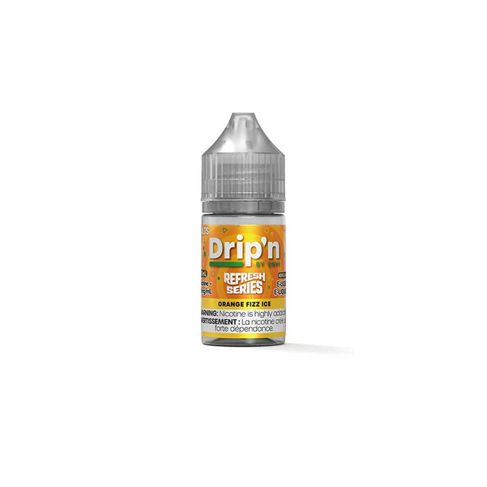 Drip'n by Envi Refresh Salt Juice - Orange Fizz Ice (MB)