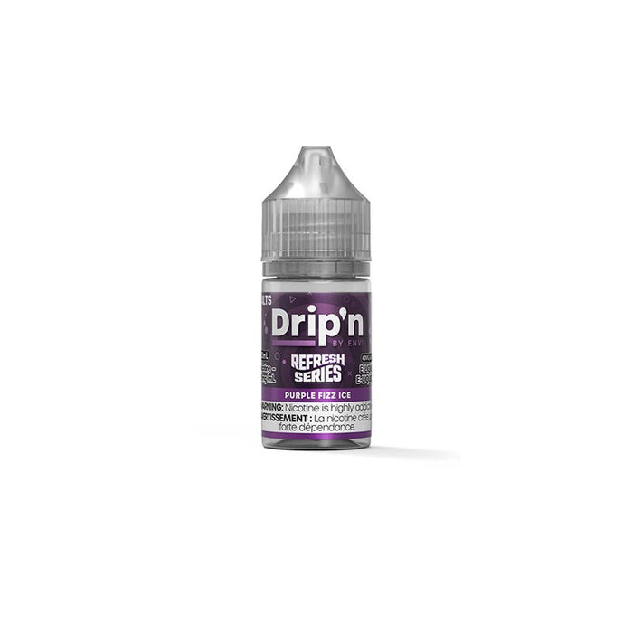 Drip'n by Envi Refresh Salt Juice - Purple Fizz Ice