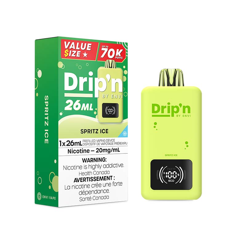 Drip'n by Envi 26ML Disposable - Spritz Ice - Bay Vape