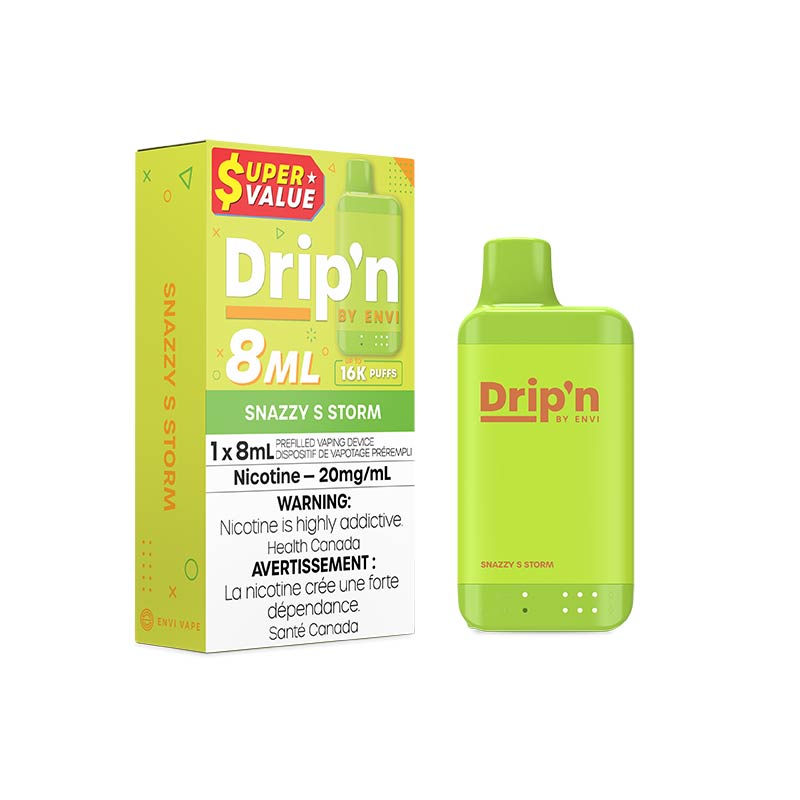 Drip'n by Envi 8ML Disposable - Snazzy S Storm