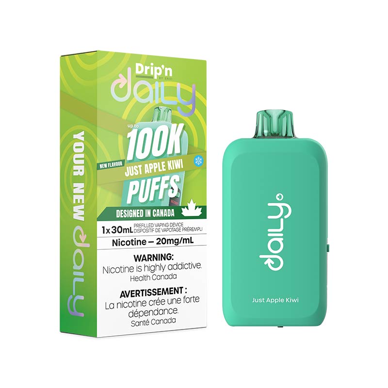 Drip'n by Envi Daily 100K Disposable - Just Apple Kiwi (ON)