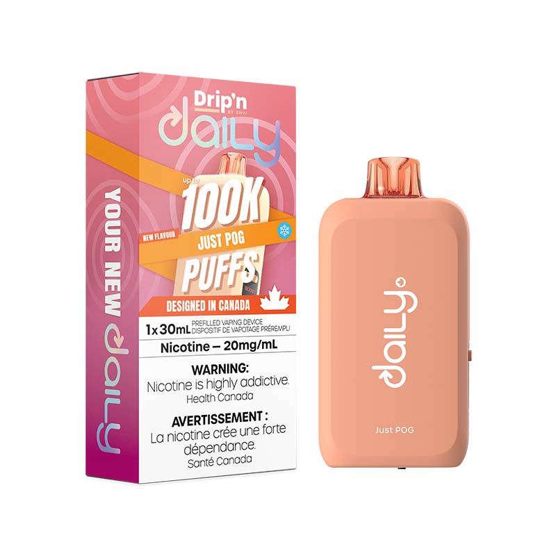 Drip'n by Envi Daily 100K Disposable - Just POG (ON)