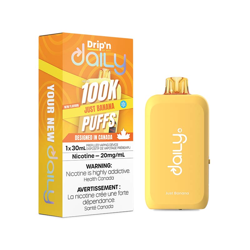 Drip'n by Envi Daily 100K Disposable - Just Banana (MB) - Bay Vape