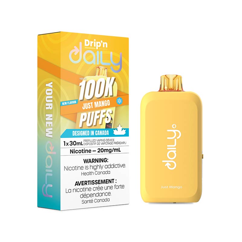 Drip'n by Envi Daily 100K Disposable - Just Mango (MB) - Bay Vape