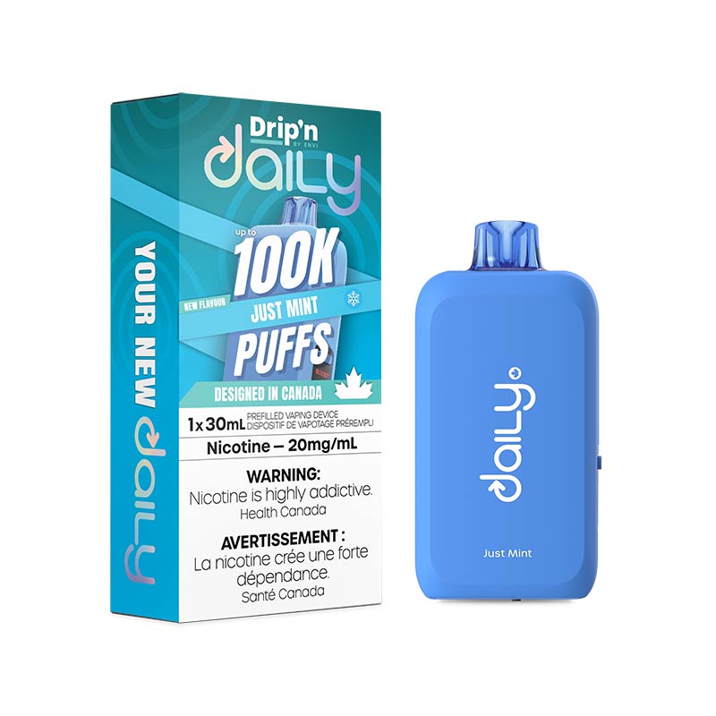 Drip'n by Envi Daily 100K Disposable - Just Mint (MB) - Bay Vape