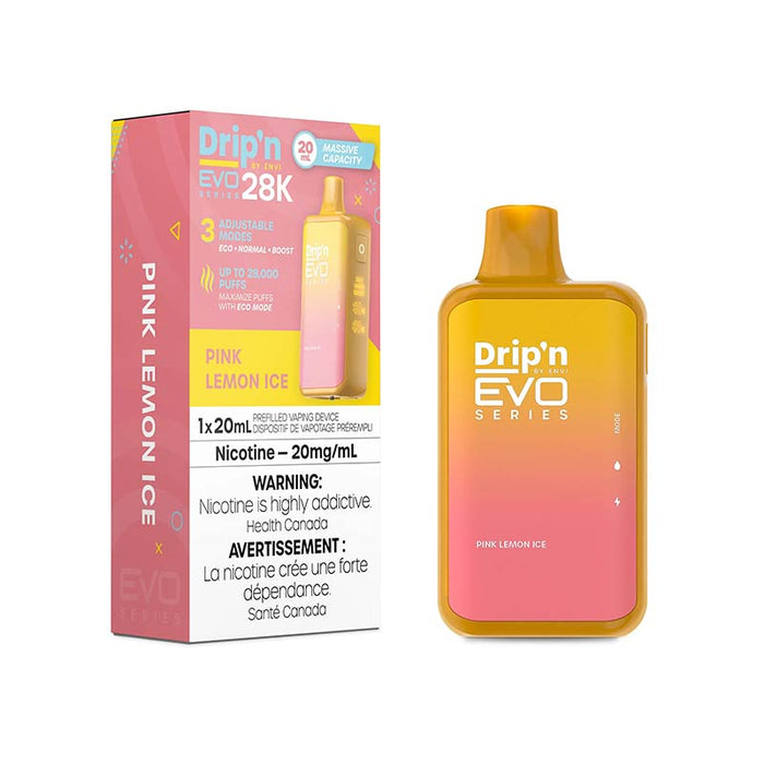 Drip'n by Envi EVO Series 28K Disposable - Pink Lemon Ice