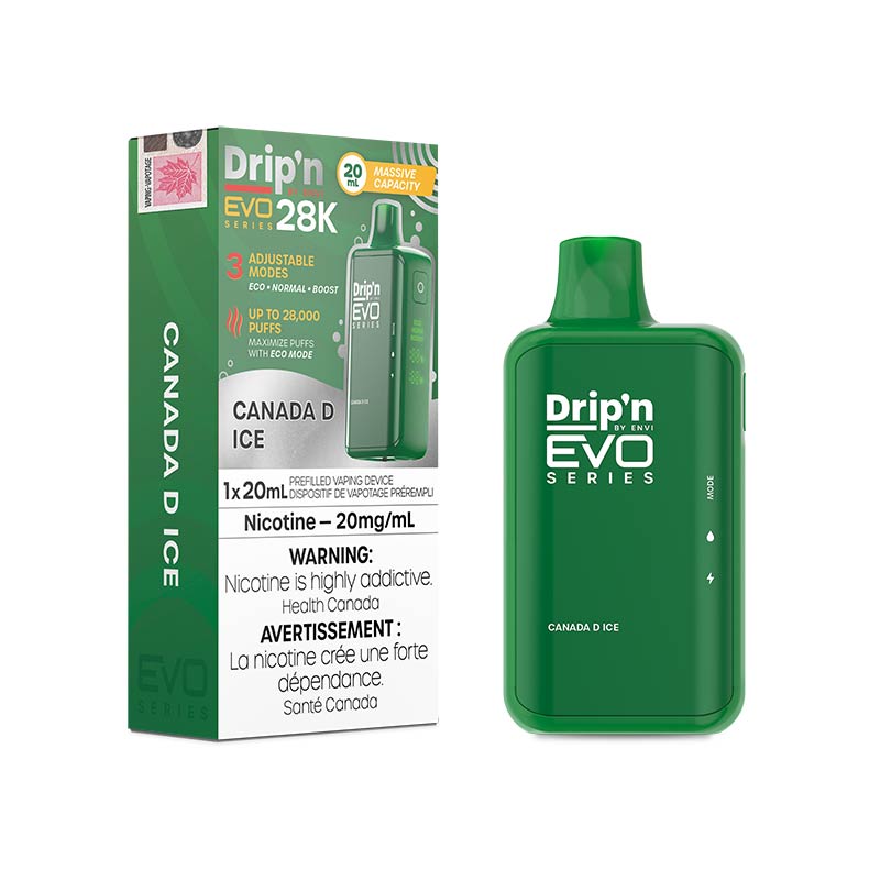 Drip'n by Envi EVO Series 28K Disposable - Canada D - Bay Vape Canada