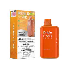 Drip'n by Envi EVO Series 28K Disposable - Orange Fizz